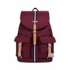 Rucksack Dawson Offset Größe 20,5 Liter Windsor Wine Veggie Tan, Farbe: rot/weinrot, Marke: Herschel, EAN: 0828432146598, Abmessungen in cm: 33x40x15, Bild 1 von 4