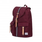 Rucksack Dawson Offset Größe 20,5 Liter Windsor Wine Veggie Tan, Farbe: rot/weinrot, Marke: Herschel, EAN: 0828432146598, Abmessungen in cm: 33x40x15, Bild 2 von 4