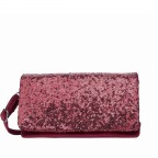 Umhängetasche / Clutch Whiterock Emelie Weinrot, Farbe: rot/weinrot, Marke: Loubs, Abmessungen in cm: 25.5x15.5x2, Bild 1 von 4