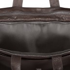 Aktentasche Coleman Briefbag MHZ Dark Brown, Farbe: braun, Marke: Strellson, EAN: 4053533568635, Abmessungen in cm: 38.5x30x12, Bild 5 von 6