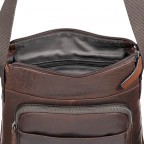 Umhängetasche Coleman Shoulderbag SVZ Dark Brown, Farbe: braun, Marke: Strellson, EAN: 4053533568680, Bild 4 von 5