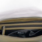 Handtasche Tricolor Khaki, Farbe: taupe/khaki, Marke: Replay, EAN: 8054381555378, Abmessungen in cm: 25x18x7.5, Bild 4 von 6