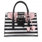 Handtasche Tori Black Stripe, Farbe: schwarz, Marke: Guess, EAN: 0190231089148, Abmessungen in cm: 29x19x16, Bild 1 von 6