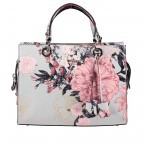 Handtasche Seraphina Grey Floral, Farbe: grau, Marke: Guess, EAN: 0190231097204, Abmessungen in cm: 30x23x14, Bild 1 von 6