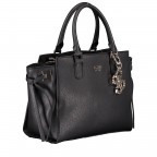 Handtasche Digital Black, Farbe: schwarz, Marke: Guess, Abmessungen in cm: 30x23x15, Bild 2 von 6