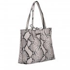 Shopper Bobbi Natural Python Champagner, Farbe: beige, Marke: Guess, EAN: 0190231093602, Abmessungen in cm: 40x27x12, Bild 2 von 6