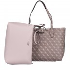 Shopper Bobbi Mocha Logo Stone, Farbe: rosa/pink, Marke: Guess, EAN: 0190231093664, Abmessungen in cm: 40x27x12, Bild 6 von 7