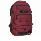 Rucksack Louis Burgundy, Farbe: rot/weinrot, Marke: Forvert, EAN: 4053726018343, Abmessungen in cm: 28x48x12, Bild 1 von 5