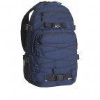 Rucksack Louis Flannel Navy, Farbe: blau/petrol, Marke: Forvert, EAN: 4053726042751, Abmessungen in cm: 28x48x12, Bild 1 von 5