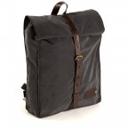 Rucksack Amsterdam Series Mitch Night Brown, Farbe: anthrazit, Marke: Property of ..., EAN: 8719322700780, Abmessungen in cm: 31x41x10, Bild 2 von 6