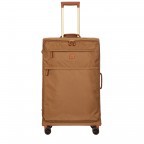 Koffer X-BAG & X-Travel 75 cm Tan, Farbe: cognac, Marke: Brics, EAN: 8016623886343, Abmessungen in cm: 48x77x26, Bild 7 von 7