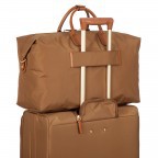 Reisetasche X-BAG & X-Travel 2 in 1 Tan, Farbe: cognac, Marke: Brics, Abmessungen in cm: 55x32x20, Bild 11 von 11