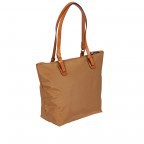 Shopper X-BAG & X-Travel 3 in 1 Größe M Tan, Farbe: cognac, Marke: Brics, EAN: 8016623887180, Abmessungen in cm: 30x26x16, Bild 4 von 8