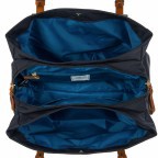 Shopper X-BAG & X-Travel 3 Fächer Größe M Ocean Blue, Farbe: blau/petrol, Marke: Brics, EAN: 8016623887401, Abmessungen in cm: 32x25x15, Bild 5 von 7