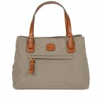 Shopper X-BAG & X-Travel 3 Fächer Größe S Dove Grey, Farbe: taupe/khaki, Marke: Brics, EAN: 8016623887517, Abmessungen in cm: 27x21x13, Bild 1 von 7