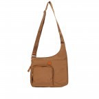 Umhängetasche X-BAG & X-Travel Tan, Farbe: cognac, Marke: Brics, EAN: 8016623886886, Abmessungen in cm: 32x28x8, Bild 1 von 7