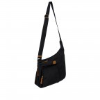 Umhängetasche X-BAG & X-Travel Black, Farbe: schwarz, Marke: Brics, EAN: 8016623886893, Abmessungen in cm: 32x28x8, Bild 2 von 7