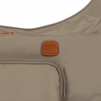 Umhängetasche X-BAG & X-Travel Dove Grey, Farbe: taupe/khaki, Marke: Brics, EAN: 8016623886909, Abmessungen in cm: 32x28x8, Bild 7 von 7