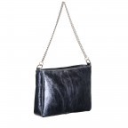 Umhängetasche Athena Schwarz Metallic, Farbe: schwarz, metallic, Marke: Hausfelder Manufaktur, Abmessungen in cm: 22x14x3.5, Bild 2 von 7