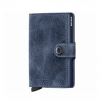 Geldbörse Miniwallet Vintage Blue, Farbe: blau/petrol, Marke: Secrid, EAN: 8718215286530, Abmessungen in cm: 6.8x10.2x1.6, Bild 1 von 4