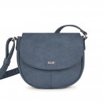 Umhängetasche Mademoiselle M7 Nubuk Blue, Farbe: blau/petrol, Marke: Zwei, EAN: 4250257915589, Abmessungen in cm: 26.5x22.5x6, Bild 1 von 5