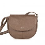 Umhängetasche Mademoiselle M7 Taupe, Farbe: taupe/khaki, Marke: Zwei, EAN: 4250257915633, Abmessungen in cm: 26.5x22.5x6, Bild 1 von 5