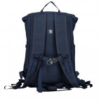 Rucksack High Coast 18 Navy, Farbe: blau/petrol, Marke: Fjällräven, EAN: 7323450206536, Abmessungen in cm: 23x42x20, Bild 6 von 6