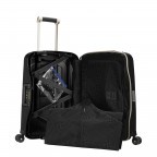 Koffer S´Cure DLX Spinner 55 Black Gold, Farbe: schwarz, Marke: Samsonite, EAN: 5414847885006, Abmessungen in cm: 40x55x20, Bild 4 von 11