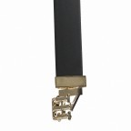 Gürtel Logo Reversible Belt für Damen Bundweite 95 CM Black, Farbe: schwarz, Marke: Tommy Hilfiger, EAN: 8720114663992, Bild 4 von 5