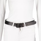 Gürtel Denton Matte Belt Bundweite 90 CM Black, Farbe: schwarz, Marke: Tommy Hilfiger, EAN: 8720115741668, Bild 3 von 3