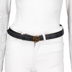 Gürtel Orlina 4G-Logo individuell kürzbar, Farbe: anthrazit, beige, Marke: Guess, Bild 2 von 2
