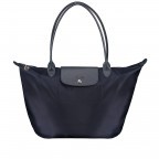Shopper Le Pliage Néo Shopper L Dunkelblau, Farbe: blau/petrol, Marke: Longchamp, EAN: 3597921827948, Abmessungen in cm: 31x30x19, Bild 1 von 3
