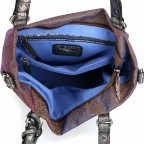 Handtasche Kiana 186 Darksilver, Farbe: metallic, Marke: Waipuna, Abmessungen in cm: 34x22x12.5, Bild 4 von 7