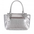 Handtasche Jayne Silver, Farbe: metallic, Marke: Guess, EAN: 0190231112846, Abmessungen in cm: 28x19x11, Bild 6 von 6