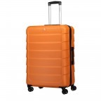 Koffer Canberra 75 cm Orange, Farbe: orange, Marke: Loubs, Abmessungen in cm: 52x76x29, Bild 3 von 7