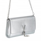 Umhängetasche Divina Argento, Farbe: metallic, Marke: Valentino Bags, EAN: 8052790167281, Abmessungen in cm: 27x16x6, Bild 2 von 6