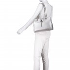 Tasche Divina Argento, Farbe: metallic, Marke: Valentino Bags, Abmessungen in cm: 30x23x10, Bild 3 von 8