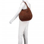 Shopper Soft-Weaving Dominika B3.6612 Charming Cognac, Farbe: cognac, Marke: Harbour 2nd, EAN: 4046478031166, Bild 6 von 7