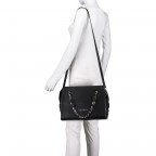 Handtasche Anchor Nero, Farbe: schwarz, Marke: Valentino Bags, Abmessungen in cm: 33x24.5x12, Bild 3 von 6