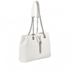 Shopper Divina Bianco, Farbe: weiß, Marke: Valentino Bags, EAN: 8052790432471, Abmessungen in cm: 30.5x22x10, Bild 2 von 5