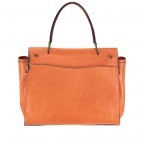 Handtasche Elettra Large 6352-RMN-RE Brick, Farbe: orange, Marke: Gianni Chiarini, Abmessungen in cm: 33x28x11, Bild 5 von 6