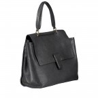Handtasche Elettra Large 6352-RMN-RE Nero, Farbe: schwarz, Marke: Gianni Chiarini, Abmessungen in cm: 33x28x11, Bild 2 von 6