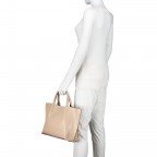 Shopper Twenty Small 6108-LSR-BST Carne, Farbe: beige, Marke: Gianni Chiarini, Abmessungen in cm: 35x25x13, Bild 6 von 7