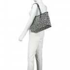 Handtasche Zoe Black, Farbe: schwarz, Marke: AIGNER, EAN: 4055539165917, Abmessungen in cm: 32x24x15, Bild 3 von 5