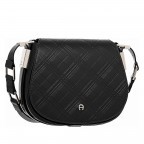 Umhängetasche Vittoria S Black, Farbe: schwarz, Marke: AIGNER, EAN: 4055539163807, Abmessungen in cm: 22x19x8, Bild 2 von 5