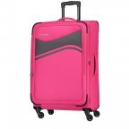 Koffer Wave 76 cm Pink, Farbe: rosa/pink, Marke: Travelite, Abmessungen in cm: 46x76x31, Bild 2 von 7