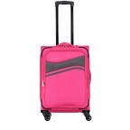 Koffer Wave 65 cm Pink, Farbe: rosa/pink, Marke: Travelite, EAN: 4027002061279, Abmessungen in cm: 41x65x26, Bild 5 von 5