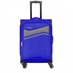 Koffer Wave 65 cm Blau, Farbe: blau/petrol, Marke: Travelite, Abmessungen in cm: 41x65x26, Bild 1 von 5