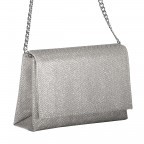 Umhängetasche / Clutch Silber, Farbe: metallic, Marke: Menbur, EAN: 8434908633428, Abmessungen in cm: 19x13x5, Bild 2 von 4