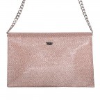 Umhängetasche / Clutch Silber, Farbe: metallic, Marke: Menbur, EAN: 8434908633428, Abmessungen in cm: 19x13x5, Bild 4 von 4